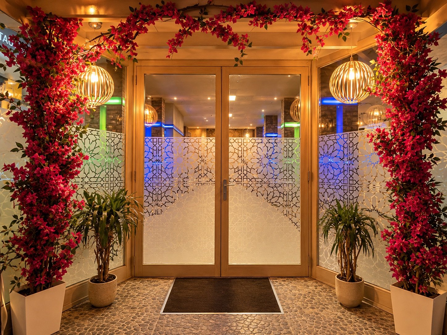 Entrada del restaurante